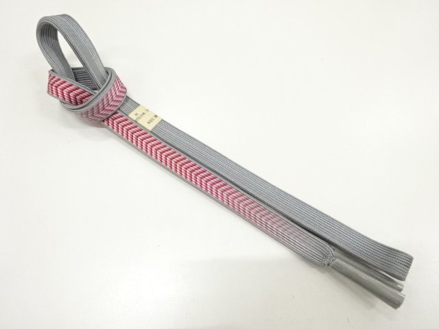 未使用品　正絹　手組帯締め